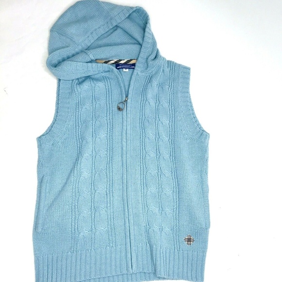 burberry knit vest